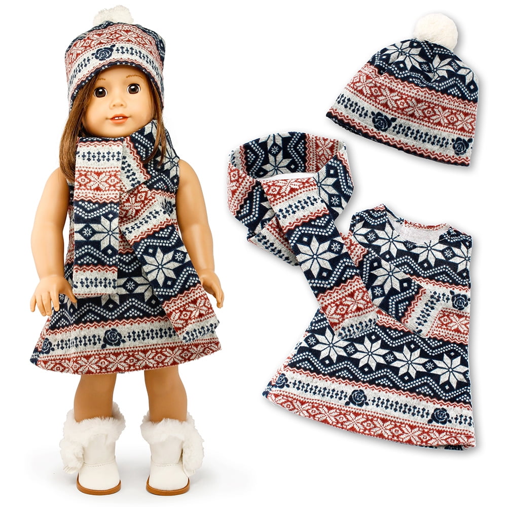 Matoen 18 Inch Girl Doll Cute One-Piece Swimsuit Suit Clothes Girl Toy for Doll Accessory Girls Toy Gray