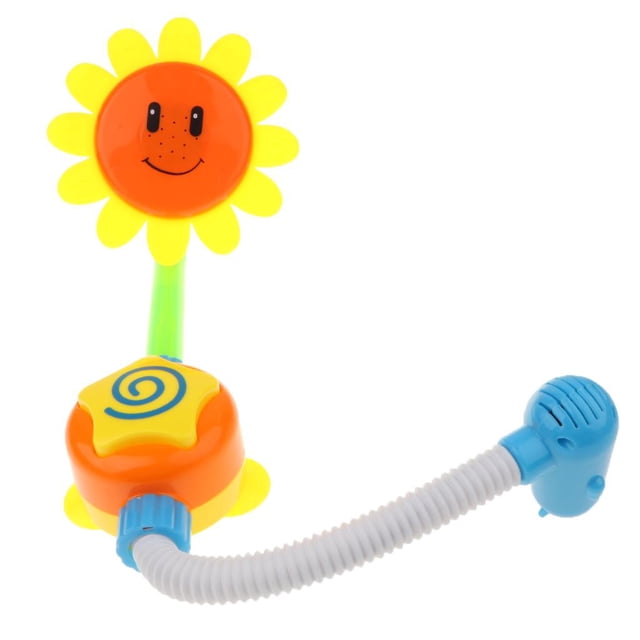 Juguete de Baño Ducha de Girasol para Bebés Sunnimix Juguete de rociadores de girasol de baño