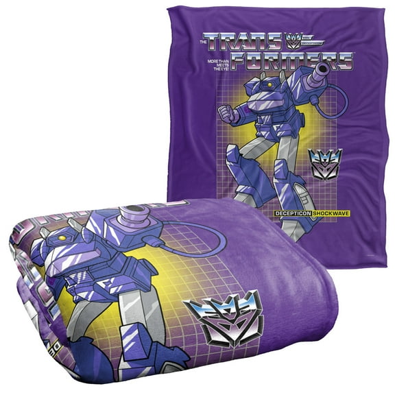Transformers Shockwave Silky Touch Super Soft Throw Blanket 50' x 60'