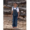 thumbnail image 6 of John Deere Toddler Boys' One Piece Bib Overalls Dark Indigo Denim, 6 of 8