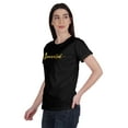 thumbnail image 4 of Inkmeso T-shirt Col Rond pro-Vaccin en Coton pour Femmes, 4 of 9