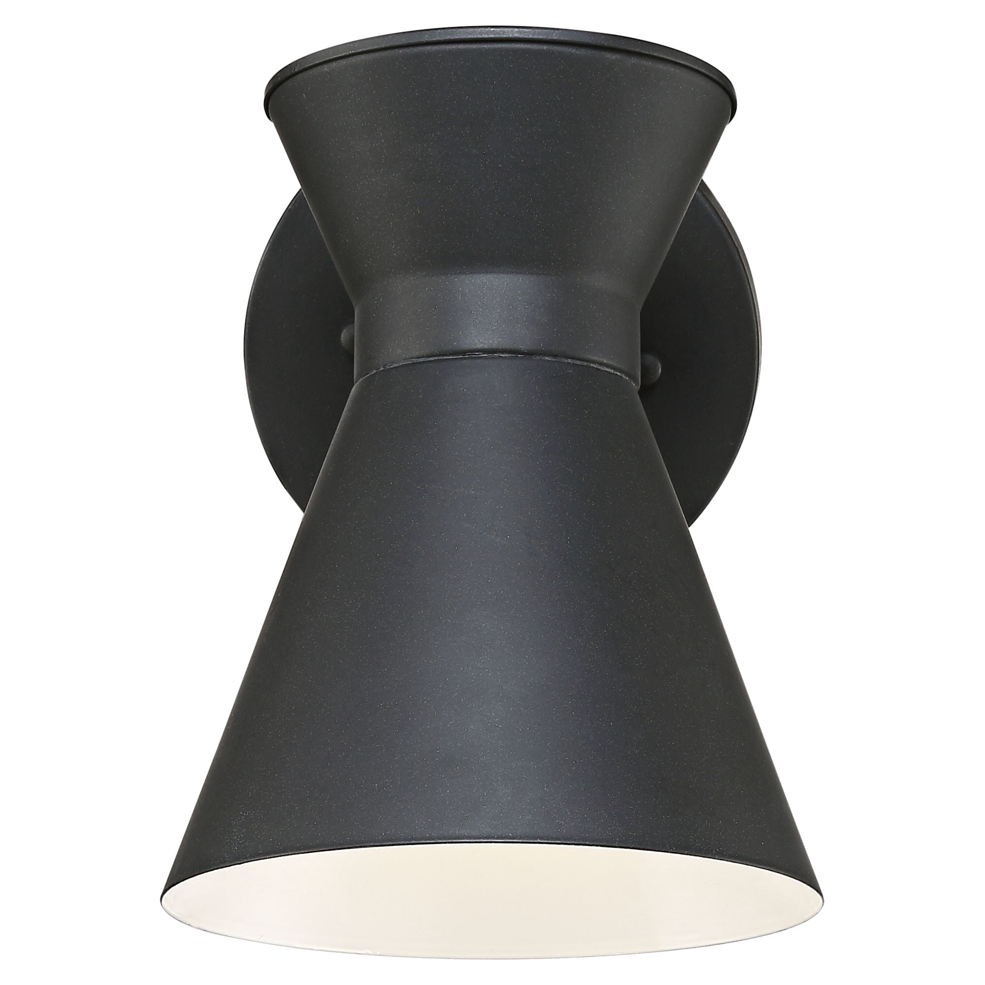 John Timberland Vance Modern Outdoor Wall Light Fixtures Set of 2 Black LED Dark Sky Swivel Head 8" for Post Exterior Barn Deck House
