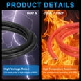 thumbnail image 4 of Uxcell 2pcs 14 AWG Silicone Electrical Wire, 14 Gauge 1m/3ft Electrical Wires, 600V 200C Tinned Copper Stranded High Temp Battery Wire for Automotive, Motor, RV Inverter - Red & Black, 4 of 7