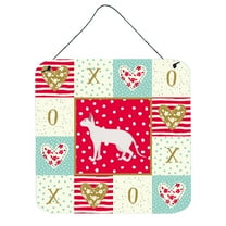Peterbald 1 Cat Love Wall or Door Hanging Prints Red