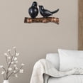 thumbnail image 4 of Suspensión de la pared Pájaros En La Rama De Un árbol Colgador Joyas Decorativas Para El Hogar Dormitorio Armario Entrada Acurrucarse Metálico Acurrucarse Metálico Magideal Suspensión de la pared, 4 of 7