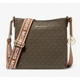 thumbnail image 5 of Michael Kors Women's Jet Set Travel Small Signature Logo Messenger Bag (Brown) 35S5GTVC1B-847, 5 of 7