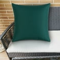 thumbnail image 5 of Moocorvic Outdoor Waterproof Pillow Covers 18x18''，Decorative & Throw Pillow Covers for Living Room Sofa Patio Funiture Garden,16 Colors(Green), 5 of 6