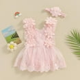 thumbnail image 2 of KVPLBQFD Toddler Tracksuit Boys Baby Girl Toddler Overalls Girls Summer Clothes Lace Romper Skirt Dress Sleeveless Flower Outfit Girls Clothes 4t Baby Clothes Boy 12-18 Months 4t Girl Clothes 24, 2 of 8