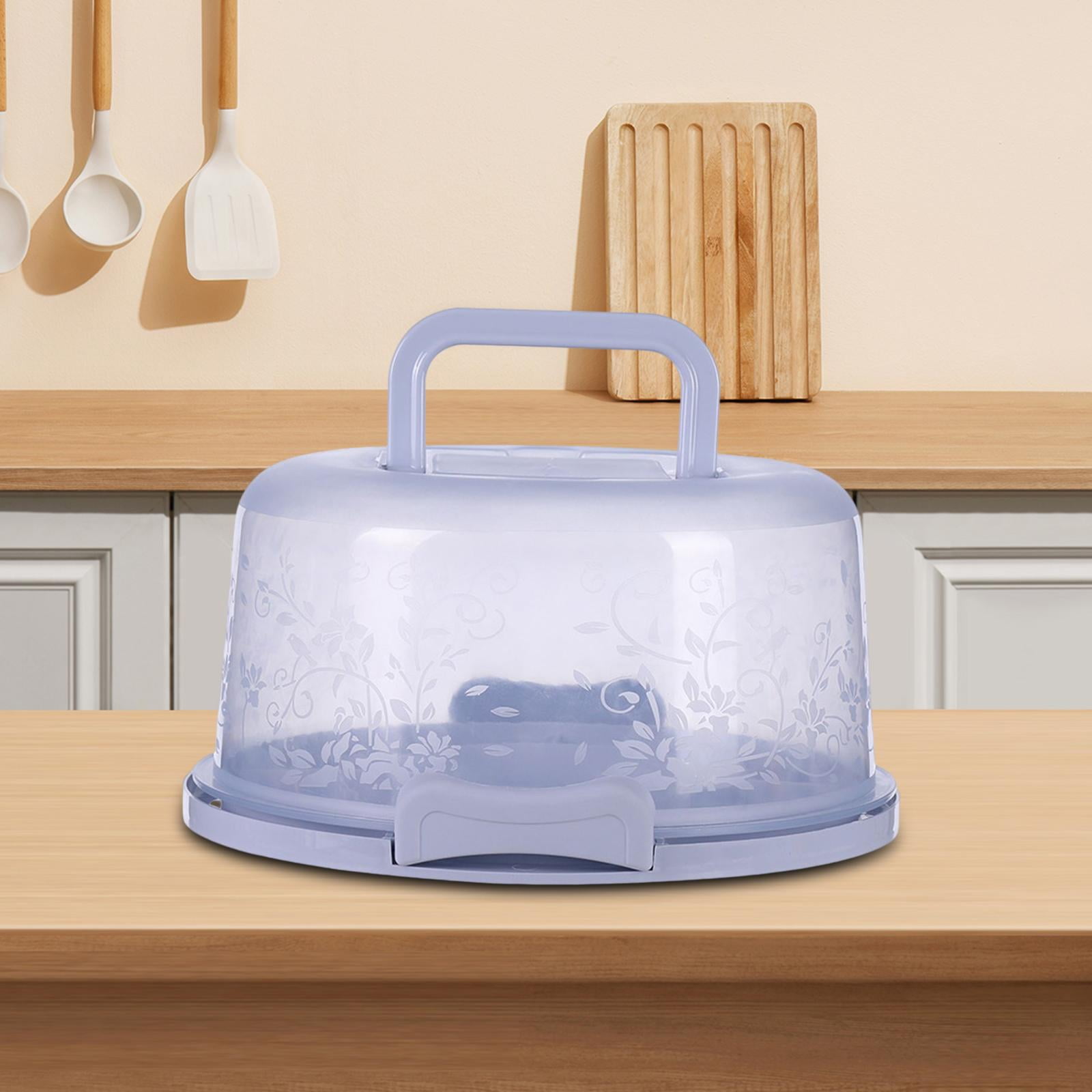 Cake Container Cake Storage Container With Lid Cover Handle Fitments 