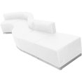 thumbnail image 1 of Flash Furniture Hercules Alon 5 Piece Reception Seating in White, 1 of 6