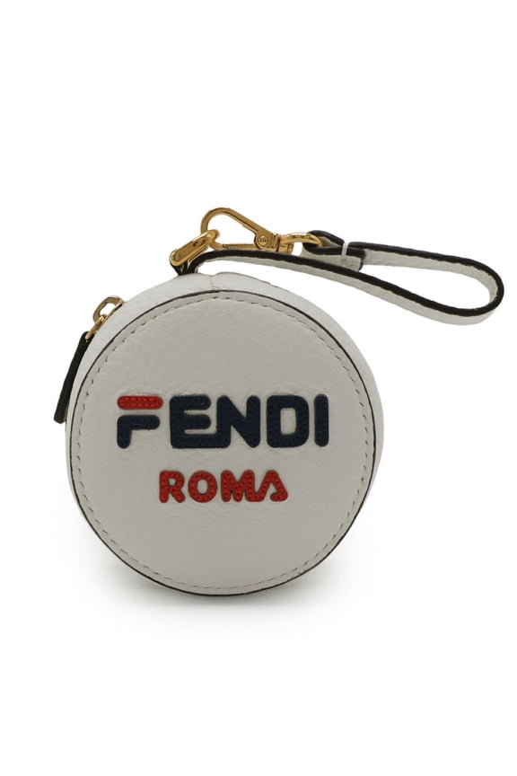 Pre-Owned FENDI Fendimania FILA Collaboration Eco Bag Backpack Rucksack Nylon Leather... (Good)