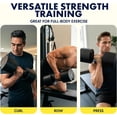 thumbnail image 6 of SQUATZ Adjustable Dumbbells, Black, 70 lb, 6 of 8