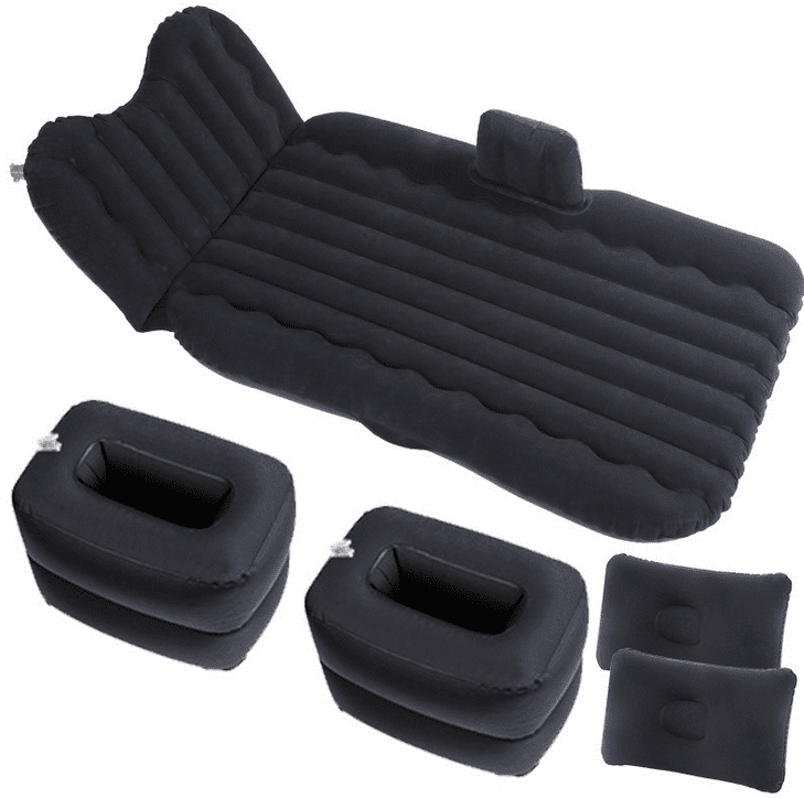 Car Travel Inflatable Mattress, Air Bed Cushion Car Tent Bed
