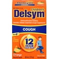 Delsym Children's Cough Suppressant Liquid, Orange Flavor, 3 Ounce