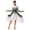 Black, variant on Women's Praise Dance Dress Long Sleeve Asymmetrical Tunic Worship Liturgical Dancewear Black S