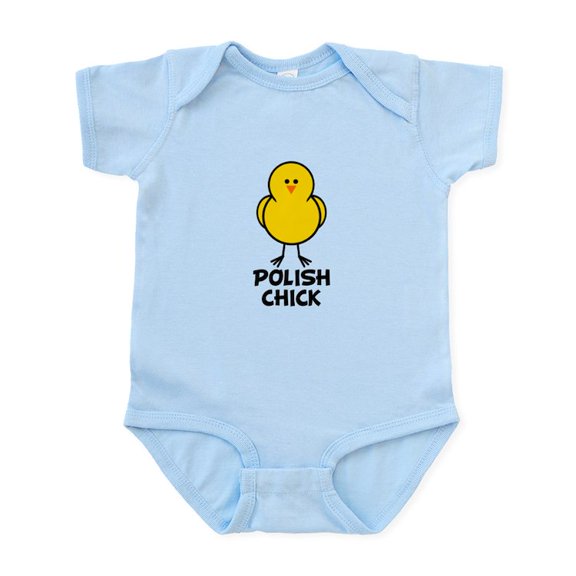 CafePress - Polish Chick Infant Bodysuit - Baby Light Bodysuit, Size Newborn - 24 Months
