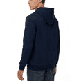 thumbnail image 2 of Taigaofy Men's Geometric Texture Hoodie with Pocket, Skin-Friendly Long Sleeve Casual Pullover, Perfect Valentine's Day Gift for Him Navy L, 2 of 6