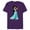 Purple, variant on Disney Aladdin Princess Jasmine and Magic Lamp 90s T-Shirt- Short Sleeve Blended T-Shirt for Adults - Customized-Dark Heather