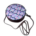 thumbnail image 4 of Lsque pinkk flower crystal Skull Pattern Shoulder Bag – Microfiber Leather Crossbody with Detachable Strap & Handle Ring, Waterproof & Durable, Elegant Everyday Carry, 4 of 5