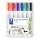 thumbnail image 1 of Marcadores para pizarra blanca STAEDTLER Lumocolor punta cincel paquete de 6, 1 of 9