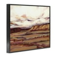 thumbnail image 4 of Stupell Industries Mauve Mesa Landscape Landscape Painting Black Framed Art Print Wall Art, 14 x 11, 4 of 10