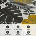 thumbnail image 6 of World Rug Gallery Tropical Floral Leaves Indoor/Outdoor Area Rug - GRAY 2'x7', 6 of 9