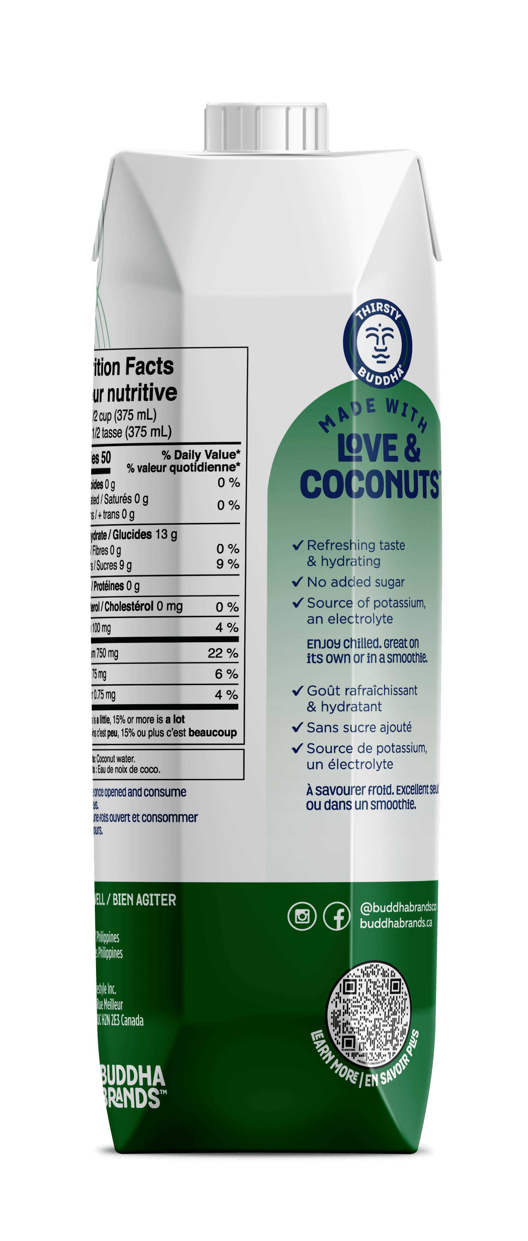 Thirsty Buddha Classic Coconut Water 1L