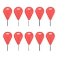 thumbnail image 2 of 10pcs Surfboard Fin Key - Lightweight Aluminum and Plastic Surfboard Fin Screws, Fit for Dorsal and FCS Plugs, Unique Small Hole Design, 10pcs in Pack, 2 of 7