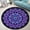 6ma4, variant on Wedding Rings Round Area Rug, elegant marriage circle carpet for bedroom, dressing room or entryway, soft washable non-slip floor mat, bridal décor