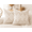 Brown, variant on Set of 2 Neutral Woven Decorative Boho Throw Pillows Covers for Couch Bed Home Decor, 18x18 inch, Brown