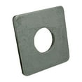 thumbnail image 2 of 10 Pack - 1-5/8" Square Washer Plate, Strut Channel Bearing Plate - Heavy Duty, Zinc Plated Steel (10), 2 of 2