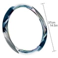 thumbnail image 4 of Shark 14.5 Inch Printing PVC Leather Car Wheel Cover Steering Wheel Covers Auto Accessories, 4 of 6