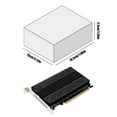 thumbnail image 3 of Lector Convertidor De Disco Duro M.2 NVMe SSD a PCIE X16M Clave Convertidor de disco duro Lector Adaptador de conversión de 4 puertos, 3 of 7