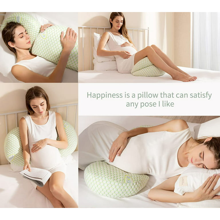 Pillow Cover for Small Knee Pillow, 100% Cotton, With Zipper