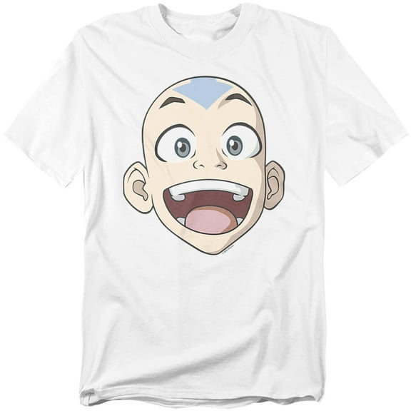 Avatar The Last Airbender T-Shirt Big Aang Face Unisex Graphic Tee For Men & Women