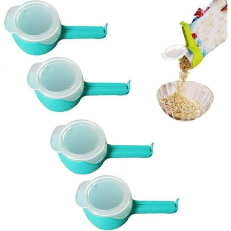 

Snack Clips Seal and Pour Bag Clip Snack Clips Pour Sealing Clips Bag Clips for Food Bag Spout Clip for Pour Spout and Food Storage Sealing Clips