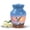 owl urn-2, variant on MUKTIVE Owl Urns for Human Ashes Adult Man - Adult Urns for Human Ashes Women - Blue Keepsake Urn for Male & Female - 3 Inch Small Blue Urn for Mom & Dad
