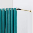thumbnail image 3 of 2pcs Corner Curtain Rod Connector Curtain Rod Elbow Curtain Rod Joint，black，11*3.2cm, 3 of 3
