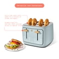 thumbnail image 6 of Beautiful 4-Slice Toaster with Touch-Activated Display, Hydrangea by Drew Barrymore, 6 of 15