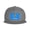 Gray, variant on Snapback Hat Oklahoma Flag Adjustable Flat Bill Brim Hat for Men Women Casual Wear Black
