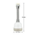 thumbnail image 3 of EIMELI 360 Degree Nozzle Faucet,Rotate Moveable Tap Head Perfect Kitchen Water Spray, Kitchen Deluxe Internal Thread Nozzle Filter Adapter Water Saving Bubbler Connector, 3 of 9