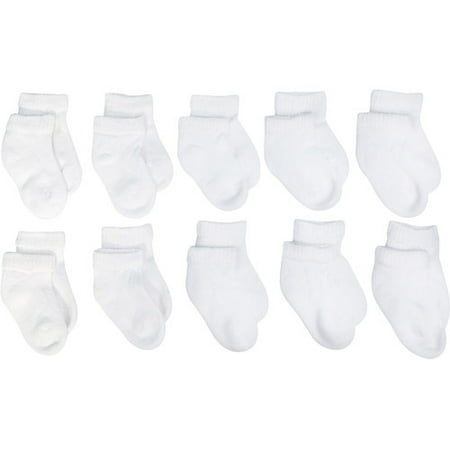 Garanimals Toddler Lowcut Socks, 10-Pack