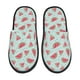 thumbnail image 1 of Balery Watermelon Pantuflas de Casa de Felpa Silenciosas con Diseño Estampado, Zapatillas Cómodas Antideslizantes de Algodón para Interior-Large, 1 of 8