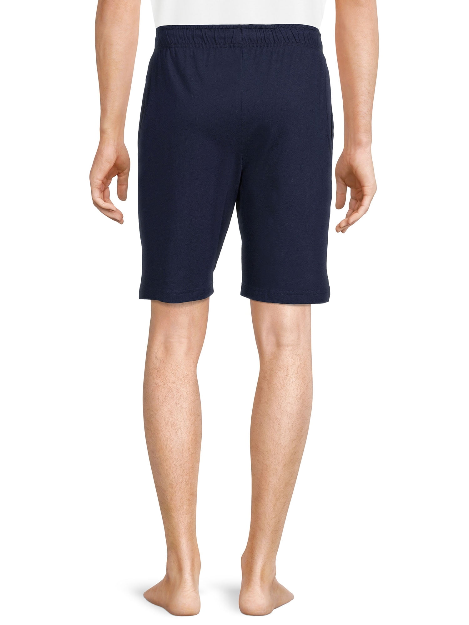 George men's knit jogger shorts top