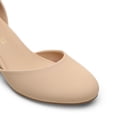 thumbnail image 3 of DREAM PAIRS Women's Round Toe Block Heel Pumps Dress Shoes Adjustable Ankle Strap D'Orsay Low Heels for Work Wedding Party Wide Width, 3 of 7