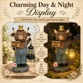 thumbnail image 6 of Solar Highland Cow Outdoor Statue, Garden Decor with Lantern Highland Cow Figurines for Yard Art Lawn Ornaments Porch Patio Balcony, 6 of 9