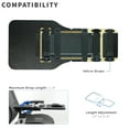 thumbnail image 6 of VIVO Black Universal Wooden Adjustable Arm Rest Mouse Pad with Security Straps, 6 of 9