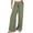 Green, variant on Utoimkio High Waisted Wide Leg Pants for Women Casual Loose Drawstring Flared Lounge Pants Long Trousers for Women with Pockets