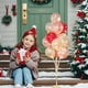 thumbnail image 4 of Kit De Globos Inflables Navideos, 2 Centros De Mesa, Luces Decorativas, Soporte Para Globos, Ideal Para Cumpleaos, Bodas, Festivales, Decoracin Para Interiores Y Exteriores, Plstico, UKHBMC, 4 of 8