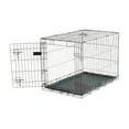 thumbnail image 5 of Carlson Pet Products Secure and Foldable Single Door Metal Dog Crate, Black, Intermediate, 36"L x 23"W x 25.5"H, 5 of 6